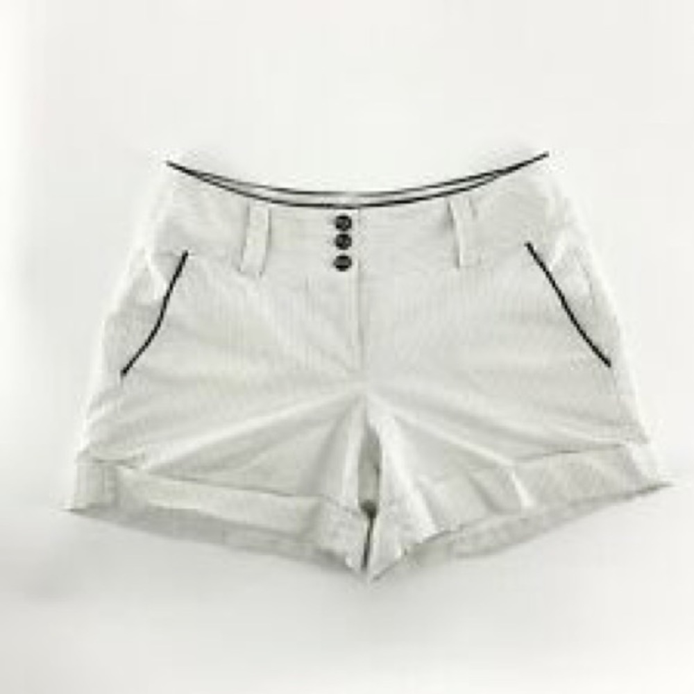 WHBM Pinstripe Short, Size 2